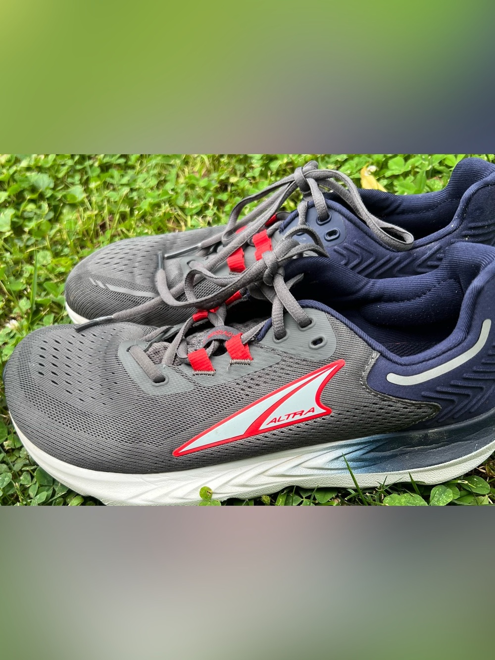 Altra Provision 7 Running Grey Blue Shoes Men 10